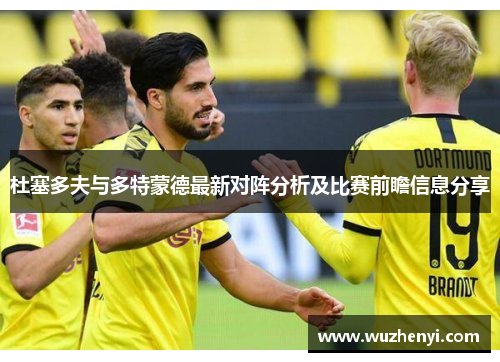 杜塞多夫与多特蒙德最新对阵分析及比赛前瞻信息分享